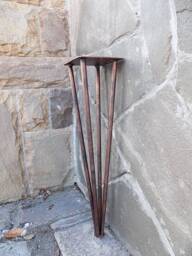 Hairpin Leg/4 Rod Table Table Legs Coffee Diy Modern One Metal Base Mid Century Modern