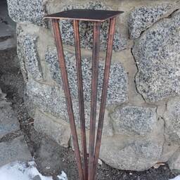 Hairpin Leg/4 Rod Table Table Legs Coffee Diy Modern One Metal Base Mid Century Modern - thumbnail 3