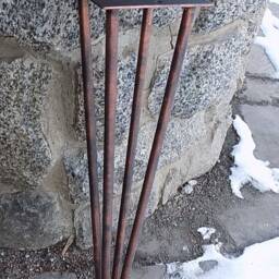 Hairpin Leg/4 Rod Table Table Legs Coffee Diy Modern One Metal Base Mid Century Modern - thumbnail 2