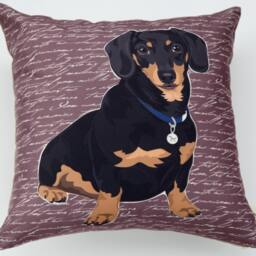 Dachshund Pillow Cover - thumbnail 2