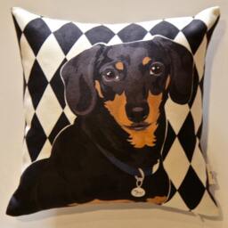 Dachshund Pillow Cover - thumbnail 3