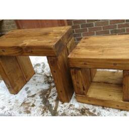 Rustic Nest Of Tables - thumbnail 4