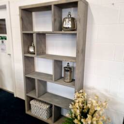 Rustic Bookcase Handmade Industrial Style Bookshelf Storage Unit Cabinet 1016 - thumbnail 2