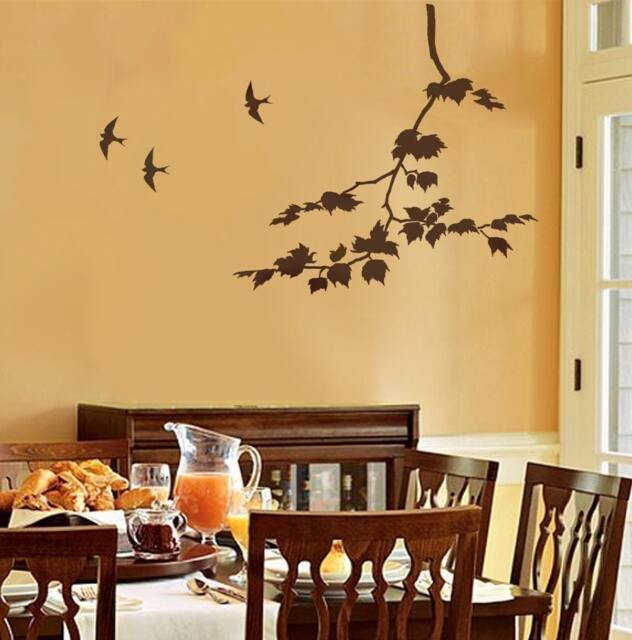 Wall Stencil Sycamore Spreading Branch - Stencils Better Than Decals Diy Wall Decor - image 1
