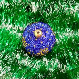 Christmas Ball Of Beads, Exclusive Gift For Christmas, Beaded Balloon With Pictures, Ornament, Christmas Decorations, New Year's Toy - thumbnail 4