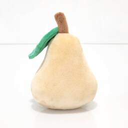 Pear Plush Set Handmade Kawaii Fruit Plushie, Baby's First Toy - thumbnail 4