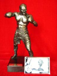 Evander Holyfield Limited Edition Bronzed Boxing Sculpture, Legends Forever