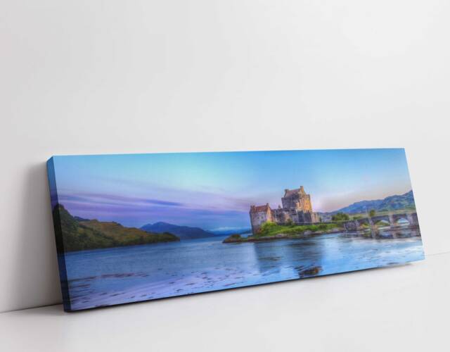 Eilean Donan Castle Canvas Print Scottish Highlands, Isle Of Skye - image 1