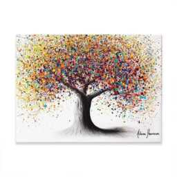 Rainbow Soul Tree Canvas Print, Ashvin Harrison Large Wall Art - thumbnail 1
