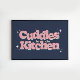 Am Inspired - Cuddles in The Kitchen Mardy Bum Landscape Lyrics Music A3 A4 A5 Wall Art Poster Print Gift - thumbnail 2