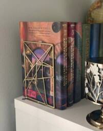 Modern Bookends Minimal Retro Vintage Midcentury Abstract Geometric Any Colour To Match Your Decor - thumbnail 3