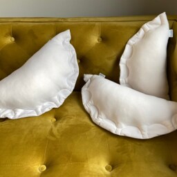Pierogi Pillow, Handmade Polish Dumpling Cushion, Traditional Gift From Poland - thumbnail 2