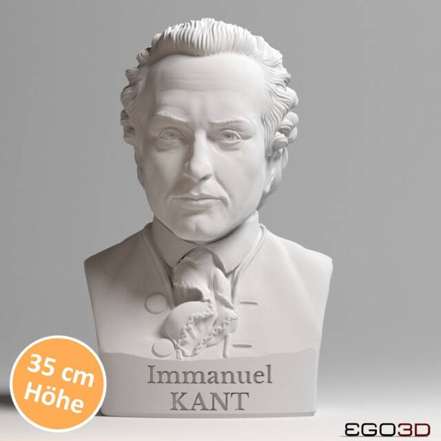 Immanuel Kant 35 cm Bust - Busts With Personality - image 1
