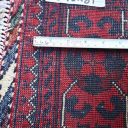 Afghan Runner Rug, 13.3 X 2.9 Ft, Rug, Handmade Soft Wool, Oriental Bokhara Hallway Runner, Long Rug - thumbnail 4