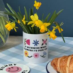 Ceramic Storage Pot For Mum - Flower Design If Mummies Were Flowers I'd Pick You Mothers Day Gift Birthday Gift Mummy - thumbnail 3