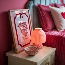 9Pm Is Calling Wall Art Print - Pink Bedroom Dopamine Decor - thumbnail 2