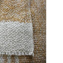 100% Cotton Baby Blanket ~ Lt Yellow/Cream - thumbnail 2