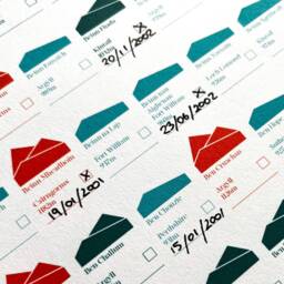 Scottish Munro Checklist, A3 Set - Bagger Christmas Gift - thumbnail 4