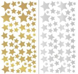 Star Decals, Wall 60Pcs Gold Stars, Stickers, Decal, Stars Decal - thumbnail 2