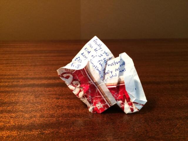 Beer Wrapper Red Skunk
