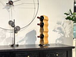Handmade Wine Rack & Bottle Holder Furniture Idea For Anniversary, Christmas Gift - thumbnail 1