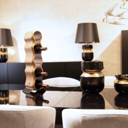 Handmade Wine Rack & Bottle Holder Furniture Idea For Anniversary, Christmas Gift - thumbnail 2