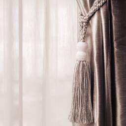 "Double Ball Head Tassel Tiebacks, 9 1/2"" - 24cm, 30" - thumbnail 2
