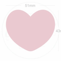Hearts - Vinyl Wall Decals Modern Love Heart Stickers 2 Colours 112 Pack Baby Boys Girls Nursery Kids Teens Room D??cor - thumbnail 3