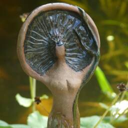 Enchanted Nature Goddess For Garden & Altar - Lovingly Handmade, Magical, Earthy, One Of A Kind - thumbnail 3