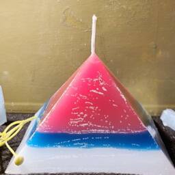 Calm , Clarity & Ambition, Hidden Treasure, Secret Scented, Pyramid Candle - thumbnail 3