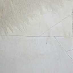 Mongolian Sheepskin Rug - Tibetan Style, Stone Or Ivory Approx - 120cm X 60cm - thumbnail 4