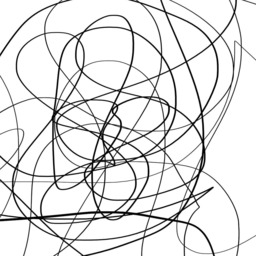 Set Of 3 Abstract Line Art Prints On Photo Paper, Canvas, Or Matte Paper - thumbnail 2