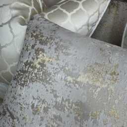 "Ivory Gold Marble Cushion Cover 12"" X 20" - thumbnail 2