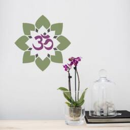 Om Symbol Stencil For Walls - Mandala Stencil Large Mandala Wall For Painting On Wood Better Than Decals - thumbnail 2