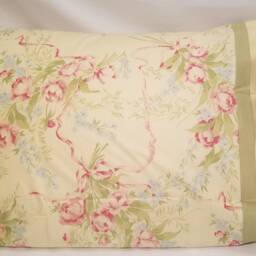 Yellow Sage & Pink Roses Standard/Queen Pillowcase - thumbnail 4