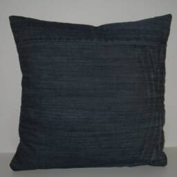 Jeans Decorative Cushion Peace Hippies Bus - thumbnail 4