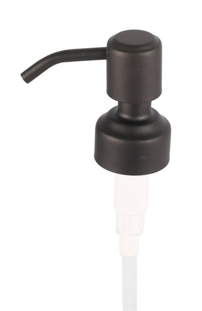 100 Pieces Black Silver Soap Dispenser Head 28/400 Rustproof 304 Stainless Steel Matte Pump Diy No Jars - image 1