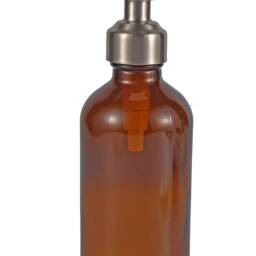 100 Pieces Black Silver Soap Dispenser Head 28/400 Rustproof 304 Stainless Steel Matte Pump Diy No Jars - thumbnail 2