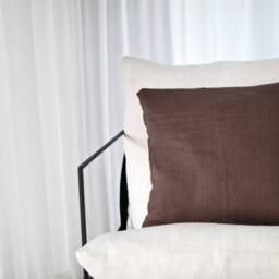 Linen Pillowcase Envelope Style Pillow Case Cushion Covers Natural Stonewashed Soft Cover Bedroom - thumbnail 3