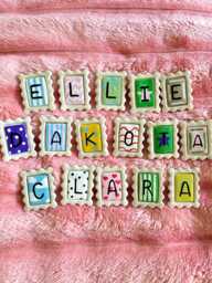 Personalized Stamp Magnets - Fully Customizable Handmade & Hand Painted Clay - Price Is For One Magnet