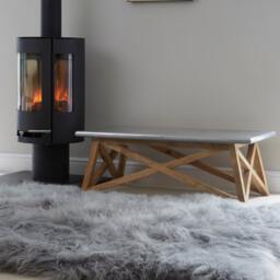 Large Icelandic Sheepskin Rug, Grey Fur, Luxury Home Decor - thumbnail 2