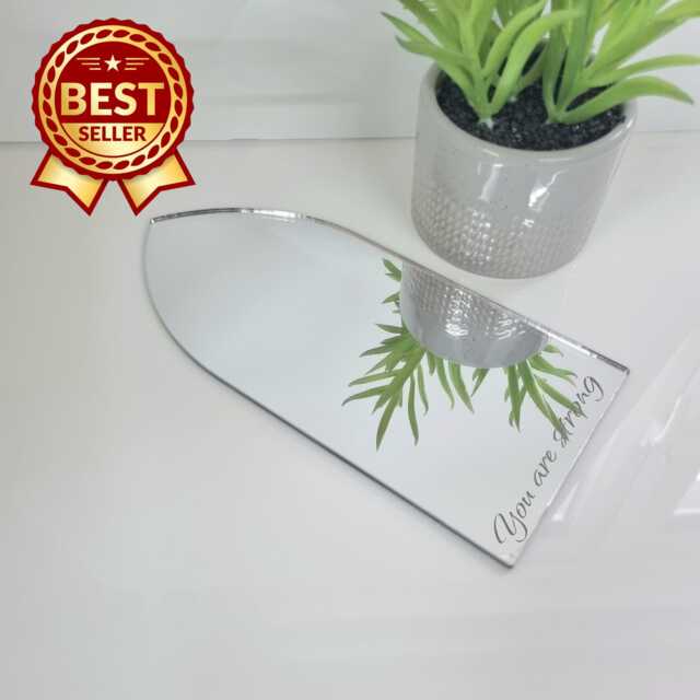 Gothic Arch Acrylic Mirror Wall Art Engraved Options - image 1