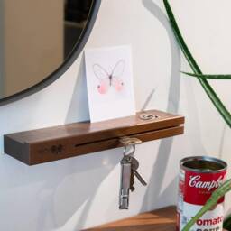 Wokey-M - Keyholder Walnut Shine - thumbnail 2