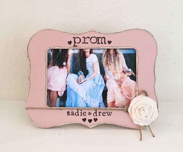 Personalized Prom Picture Frame Keepsake Gift, 4x6 Photo - image 1