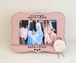 Personalized Prom Picture Frame Keepsake Gift, 4x6 Photo - thumbnail 1