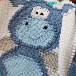 Magic Pattern For Crocheted Blanket - thumbnail 2