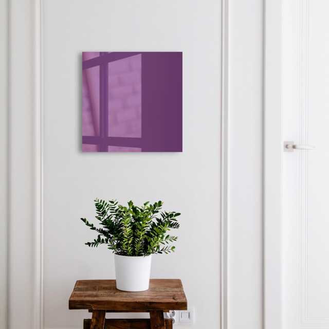 strong Purple Wall Mounted Key Cabinet, Industrial Box, Minimalist Backgrounds & Patterns, For Lovers Of Simplicity - image 1