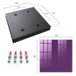 strong Purple Wall Mounted Key Cabinet, Industrial Box, Minimalist Backgrounds & Patterns, For Lovers Of Simplicity - thumbnail 4