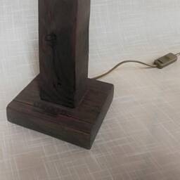 Table Lamp Base/Reclaimed Wood Old - thumbnail 2