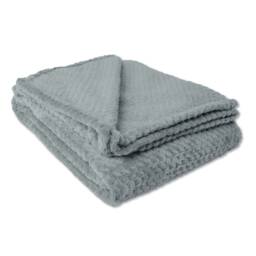 Blanket Flannel Fleece Bed Warm Cosy Waffle Throw Over Ultra Soft Sofa - thumbnail 3
